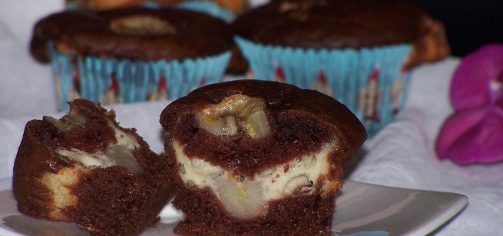 Moje pierwsze podejście, czyli czekoladowe muffinki z mascarpone ...