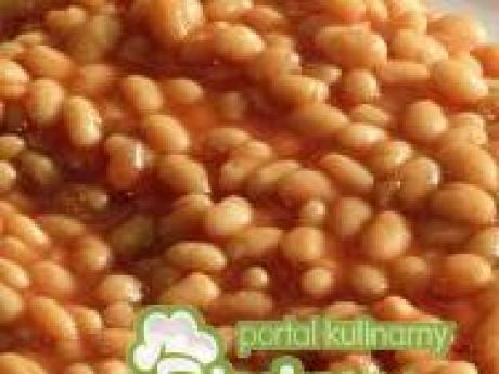 Przepis  baked beans  fasola w sosie przepis