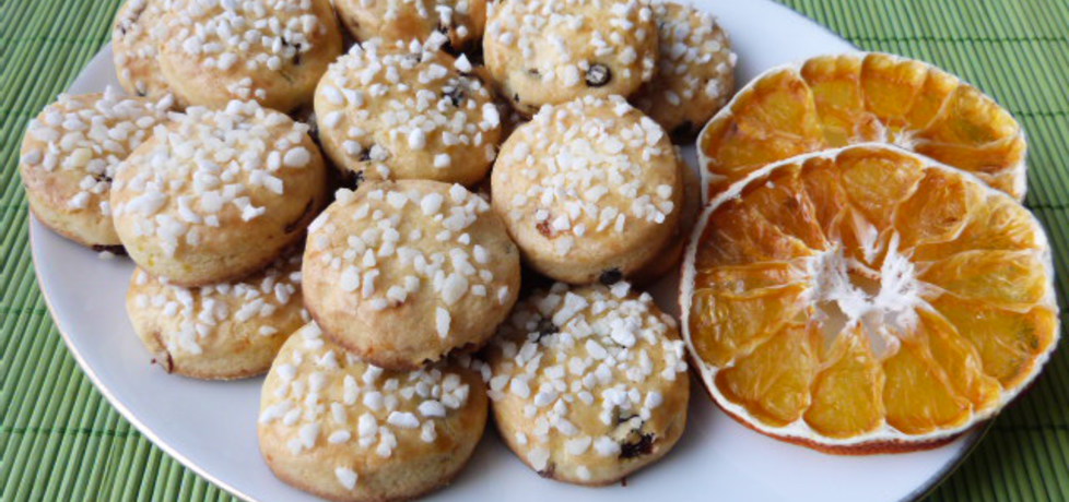 Pomarańczowe ciasteczka z rodzynkami (autor: renatazet ...