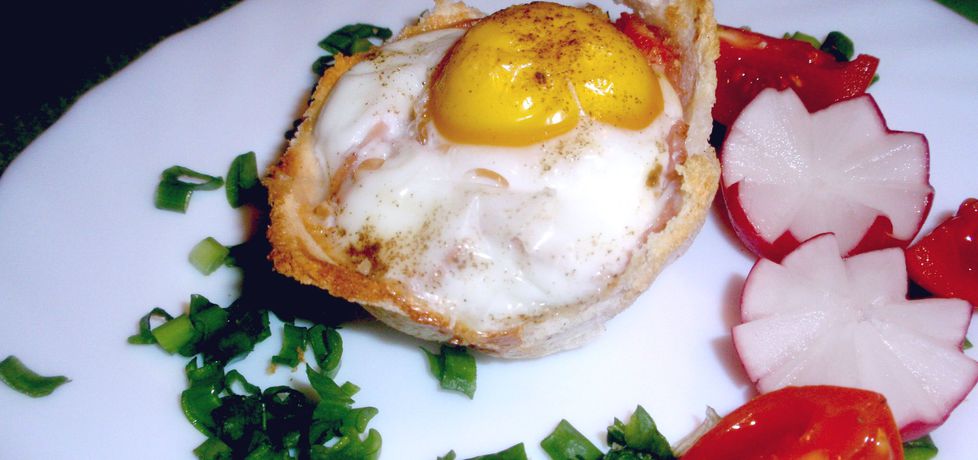 Koszyczki tostowe z jajkiem sadzonym (autor: gosia56 ...