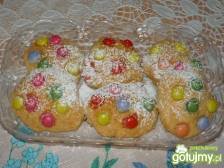 Przepis  ciasteczka z cukierkami przepis