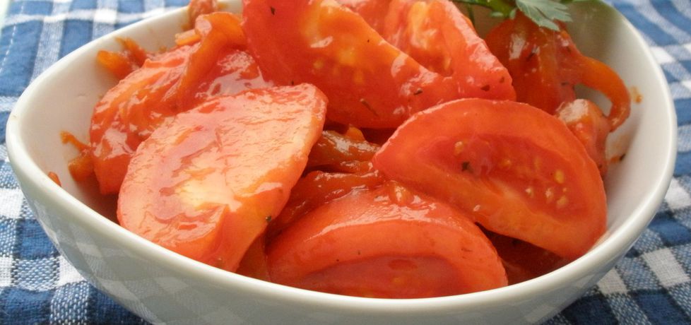 Pomidory w sosie miodowym (autor: cukiereczek13 ...