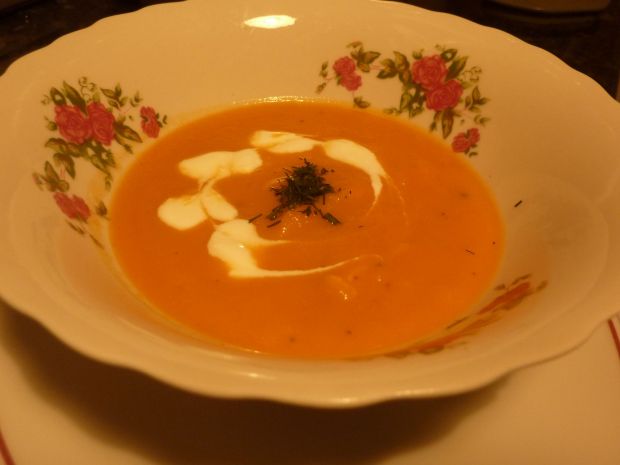 Przepis  zupa marchewkowo imbirowa przepis
