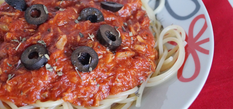 Spaghetti prawie puttanesca (autor: alexm)