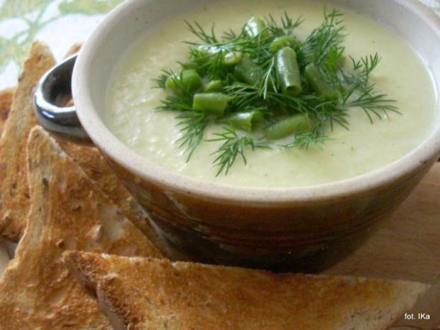 Przepis  zupa  krem z łodygi brokuła przepis