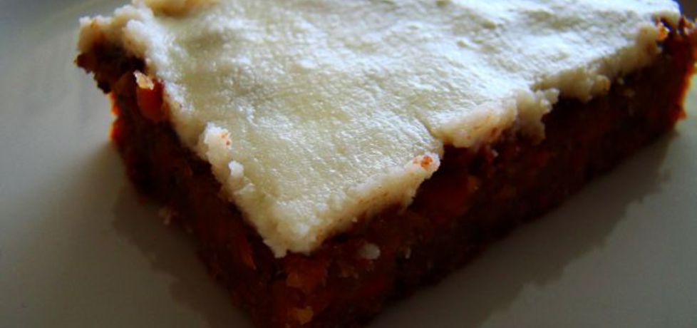 Ciasto marchewkowe z polewą serową (autor: iwa643 ...