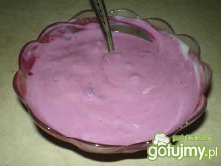Przepis  jagodowy jogurt przepis
