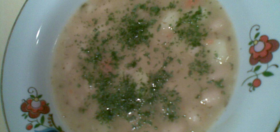Zupa z białej fasoli (autor: miroslawa4)